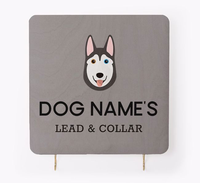 Personalised {breedFullName} Lead & Collar Hanger